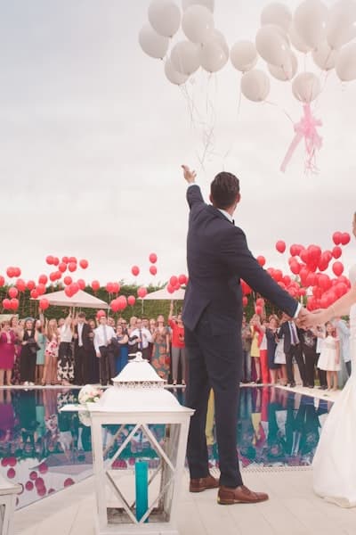 Wedding moment