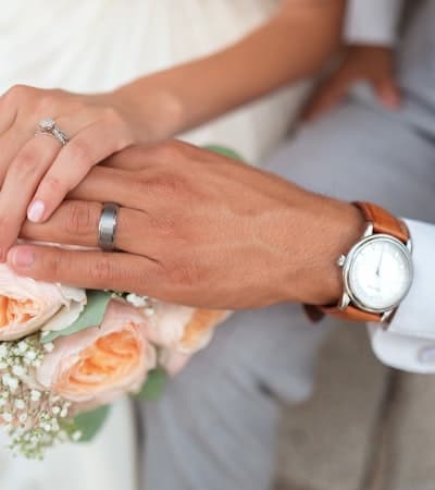 Wedding moment
