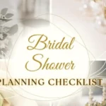 Bridal Shower Checklist