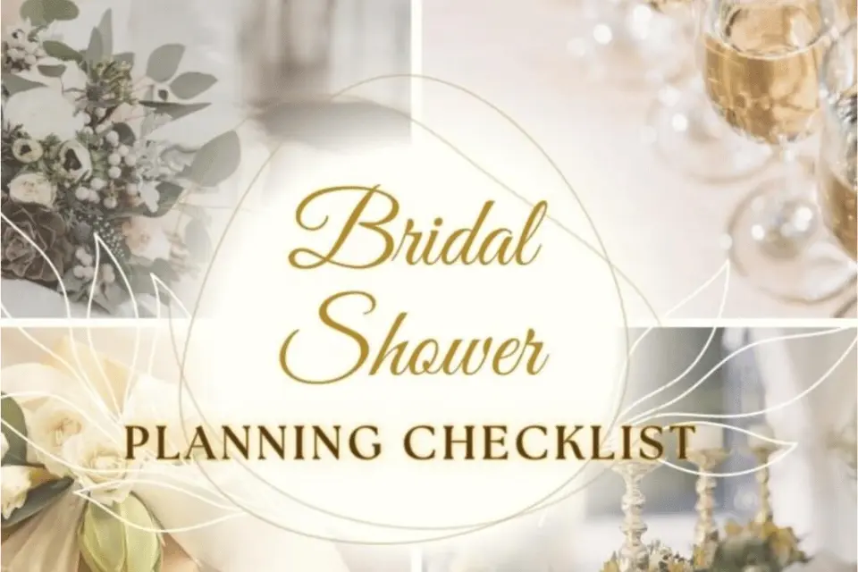 Bridal Shower Checklist