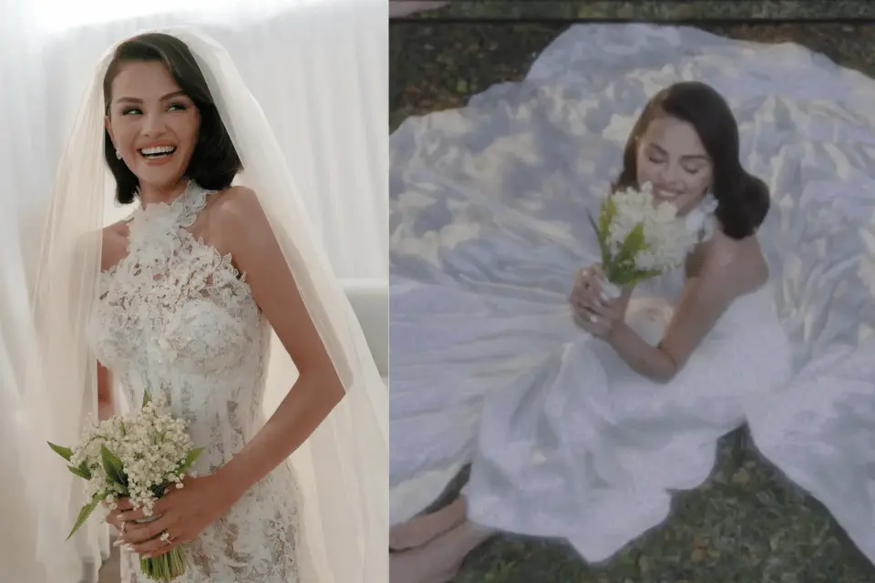 Selena Gomez Wedding Dress