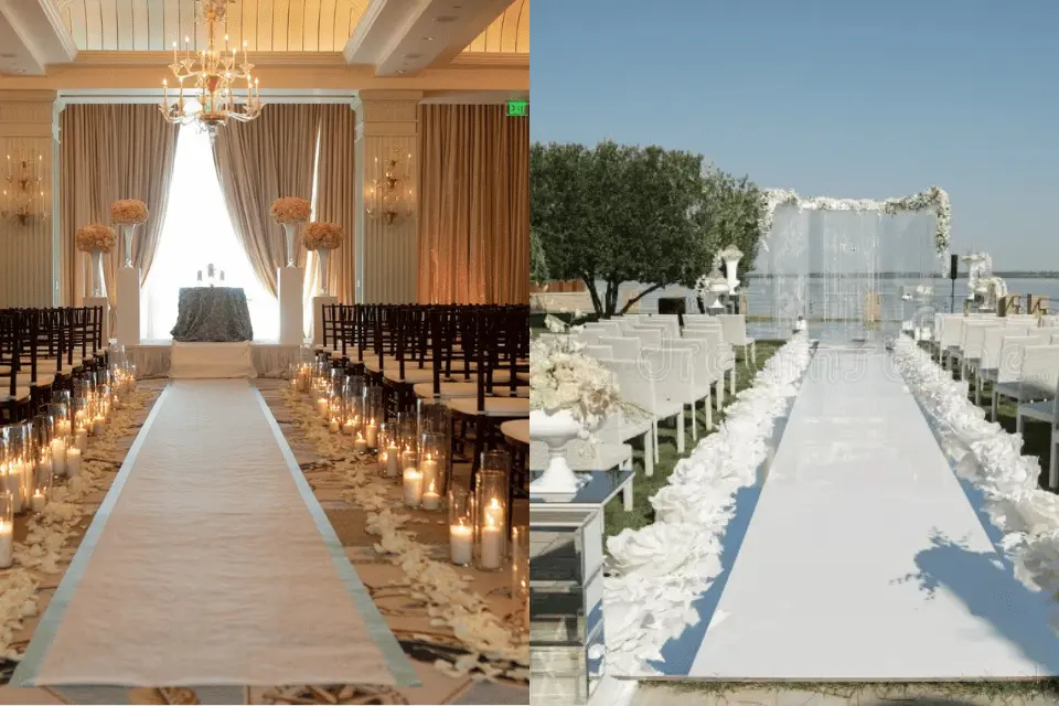 Wedding Aisle Decor