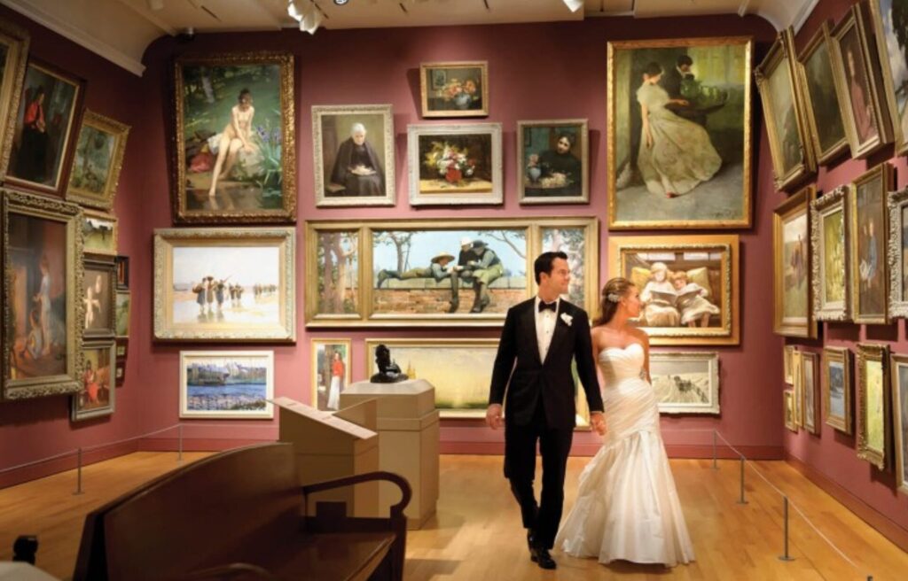 Artfully in love-  Art Gallery or Museum Soiree