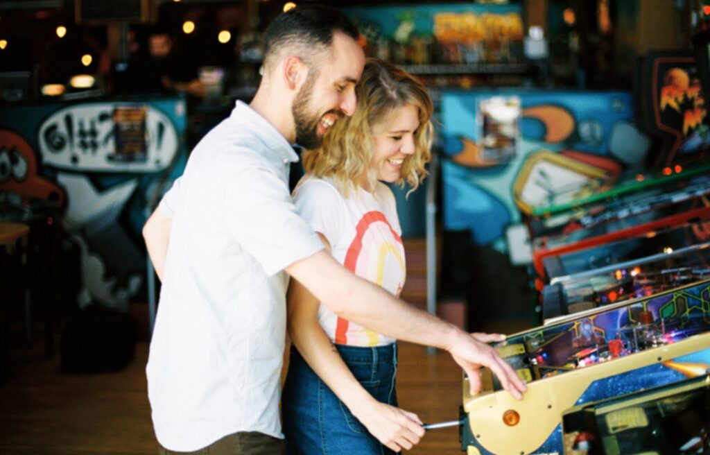 Game On, Lovebirds-  Arcade or Game Bar Bash