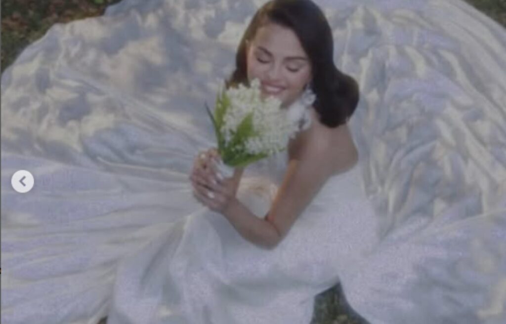 Selena Gomez Wedding Dress